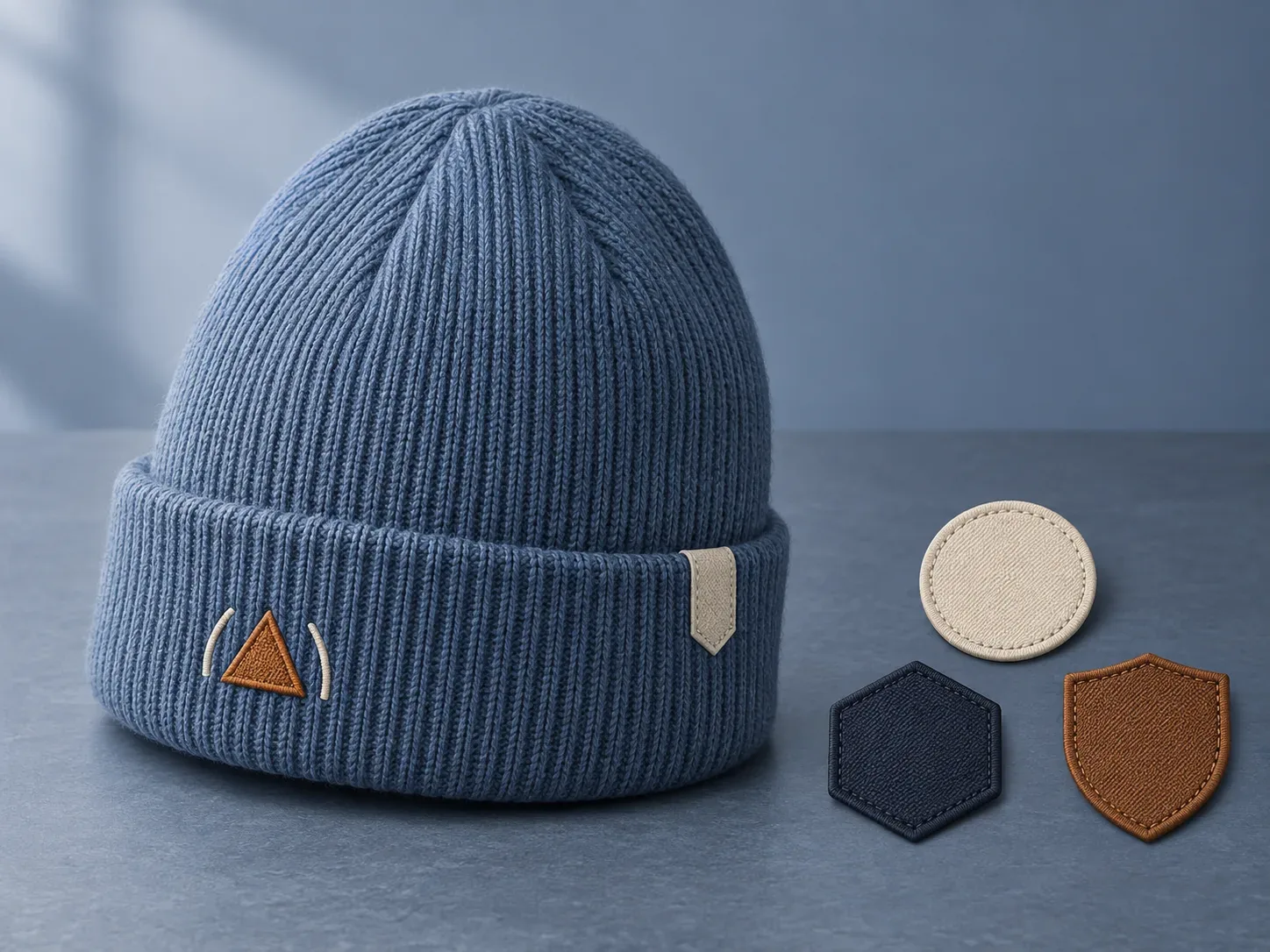 Illustrative beanie cuff and body decoration concepts